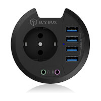 ICY BOX IB-HUB1430 - 4 Port USB 3.2 Gen 1 Tisch-Hub