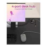 ICY BOX IB-HUB1430 - 4 Port USB 3.2 Gen 1 Tisch-Hub