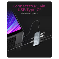 ICY BOX IB-DK4022a-CPD USB Type-C Dockingstation