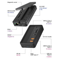 ICY BOX IB-DK4072M-CU31 10-in-1 Dockingstation