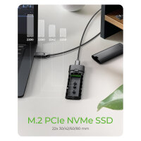 IcyBox Spade Case 1806 NVMe M.2 USB 3.2 Gen 2 Type-C