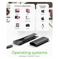 IcyBox Spade Case 1806 NVMe M.2 USB 3.2 Gen 2 Type-C
