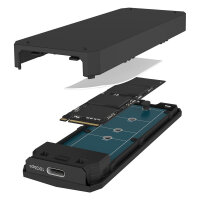 IcyBox Spade Case 1805 NVMe M.2 USB 3.2 Gen 2 Type-C