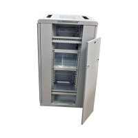 ALLNET Netzwerkschrank 19" 42HE B800/T1200mm Glastür Lichtgrau SNB-Serie