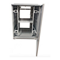 ALLNET Netzwerkschrank 19" 32HE B800/T1000mm Glastür Lichtgrau SNB-Serie