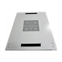 ALLNET Netzwerkschrank 19" 32HE B800/T1000mm perforierte Blechtüren Lichtgrau SNB-Serie