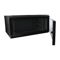 ALLNET Netzwerkschrank 19" 6HE 1-teilig T600mm...