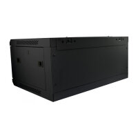 ALLNET Netzwerkschrank 19" 6HE 1-teilig T600mm Schwarz SMC-Serie