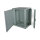 ALLNET Netzwerkschrank 19" 5HE Vertikal T370 Lichtgrau SMH-Serie