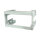 ALLNET Netzwerkschrank 19" offen 6HE T300mm Lichtgrau SWD-Serie