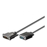 MON DVI-I -> VGA Kabel 2m ST-ST
