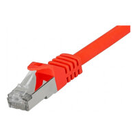 Patchk.CAT7/6a S/FTP 2m red RJ45 Halogenfrei (LSZH)
