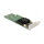PCI Express x16 Karte zu 4 x intern NVMe M.2 Key M - Low Profile Formfaktor