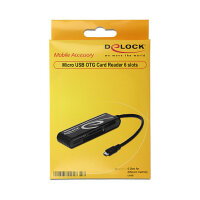 Delock Micro USB OTG Card Reader 5 Slots