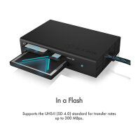 Adapter IcyBox ext. Kartenleser USB TypeC ->...