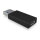 Adapter ICY BOX USB-A > USB-C Black (M)