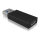 Adapter ICY BOX USB-A > USB-C Black (M)