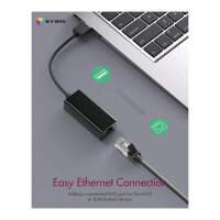 Adapter IcyBox USB 3.2 Gen1 zu Gigabit Ethernet retail