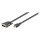 Goobay 1m HDMI / DVI-D Kabel 19pol. [HDTV (1080p), vergoldete Kontakte, angespritzte Stecker]