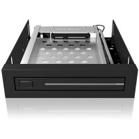 Wechselrahmen. 1xSATA 2.5" zu 1xSATA Host. trägerlos. für 3.5" Schacht ICY BOX