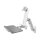 Sit-Stand-Workstation mit Wandhalterung für einen Monitor bis zu 24" ICY BOX