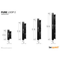 K Cooler Wasserkühlung be quiet! PURE LOOP 2 240mm