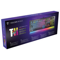 Turtle Beach Vulcan II Max Gaming-Tastatur. Schwarz