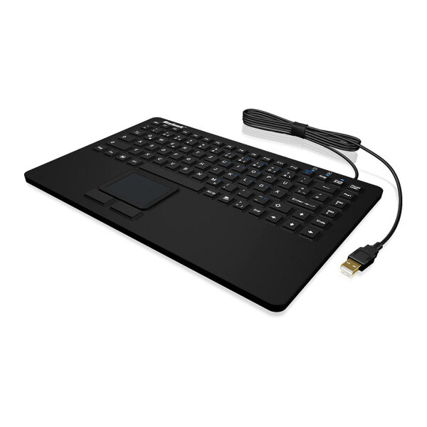 KeySonic KSK-5230IN (CH) IP68 Touchpad + Maus Silikon retail