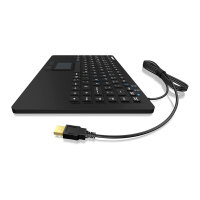 KeySonic KSK-5230IN (CH) IP68 Touchpad + Maus Silikon retail