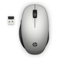 HP Maus 300 Dual Mode Kabellos BT/USB-A Weiß