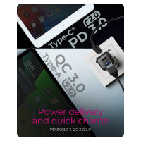 2-Port IcyBox USB 20W für Mobilgeräte