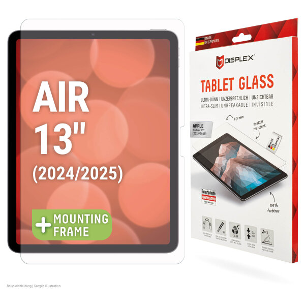 DISPLEX Tablet Glasschutzfolie für iPad Air 13" (2024/2025)
