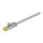 Goobay 5m RJ45 Patchkabel CAT 6A S/FTP (PiMF), 500 MHz, mit CAT 7 Rohkabel, grau LSZH halogenfrei, Kupfer