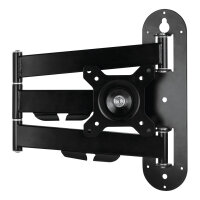 ARCTIC W1C Monitor-Wandhalterung - 13 bis 49 Zoll, 15° Neigung, 360° Rotation, 180° Drehgelenk, Kabelmanagement