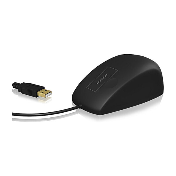 KeySonic KSM-5030M-B Wasserdichte Maus schwarz