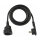 Brennenstuhl Verlängerungskabel 3m H05VV-F3G1.5 schwarz