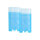 Campingaz Khlelement FreezPack 2x M5 (blau, 15cm x 8cm, 2 Stck)