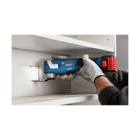 Powertools Akku-Multi-Cutter GOP 18V-34 Solo Professional, 18Volt (blau/schwarz, ohne Akku und Ladegert, L-BOXX + Zubehr-Box)