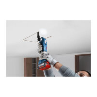 Powertools Akku-Multi-Cutter GOP 18V-34 Solo Professional, 18Volt (blau/schwarz, ohne Akku und Ladegert, L-BOXX + Zubehr-Box)