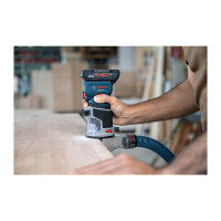 Powertools Akku-Kantenfrse GKF 18V-8 Professional solo, 18Volt (blau/schwarz, ohne Akku und Ladegert)