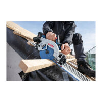 Powertools Akku-Handkreissge GKS 18V-57-2 GX Professional solo, 18Volt (blau/schwarz, ohne Akku und Ladegert, in L-BOXX)