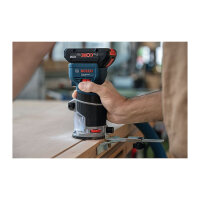 Powertools Akku-Kantenfrse GKF 18V-8 Professional solo, 18Volt (blau/schwarz, ohne Akku und Ladegert, in L-BOXX)