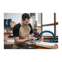 Powertools Akku-Kantenfrse GKF 18V-8 Professional solo, 18Volt (blau/schwarz, ohne Akku und Ladegert, in L-BOXX)
