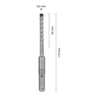 Hammerbohrer EXPERT SDS plus-7X 6x50x115 1 St.