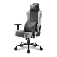 Sharkoon SGS30 Gamingstuhl, Kopfkissen, Lendenkissen, bis...