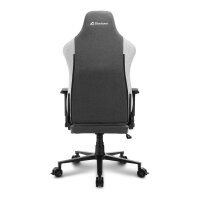 Sharkoon SGS30 Gamingstuhl, Kopfkissen, Lendenkissen, bis max. 130 kg, grey