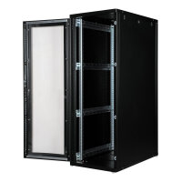 ROLINE 19-Zoll Serverschrank Pro 36 HE, 600x1000 BxT schwarz Plexiglas