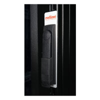 ROLINE 19-Zoll Serverschrank Pro 36 HE, 600x1000 BxT schwarz Plexiglas
