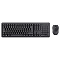 Trust TKM-360 - Tastatur-und-Maus-Set - DE schwarz (“b2b brown box")