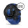 Garmin Instinct® AMOLED black mit Silikon-Wechselarmband 22 mm bolt blue